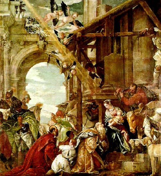 Paolo  Veronese adoration of the magi China oil painting art